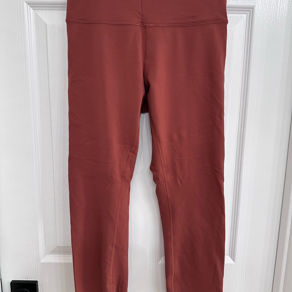 Lululemon Athletica Rust Leggings